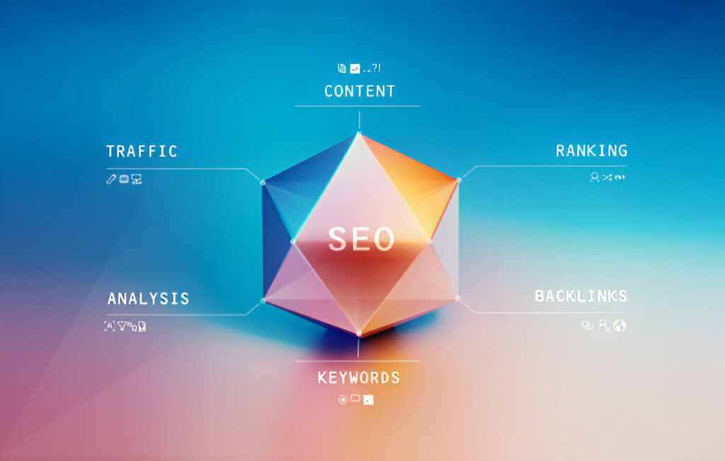 Business strategist creating content marketing plan with charts and analytics for SME growth.