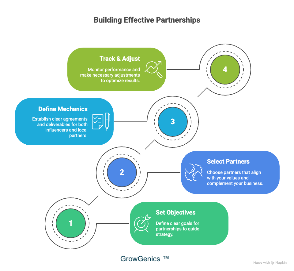Step-by-step guide to creating a successful influencer marketing campaign for small businesses.